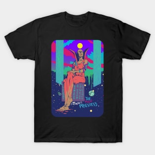 Tarot card art-Futuristic Design T-Shirt